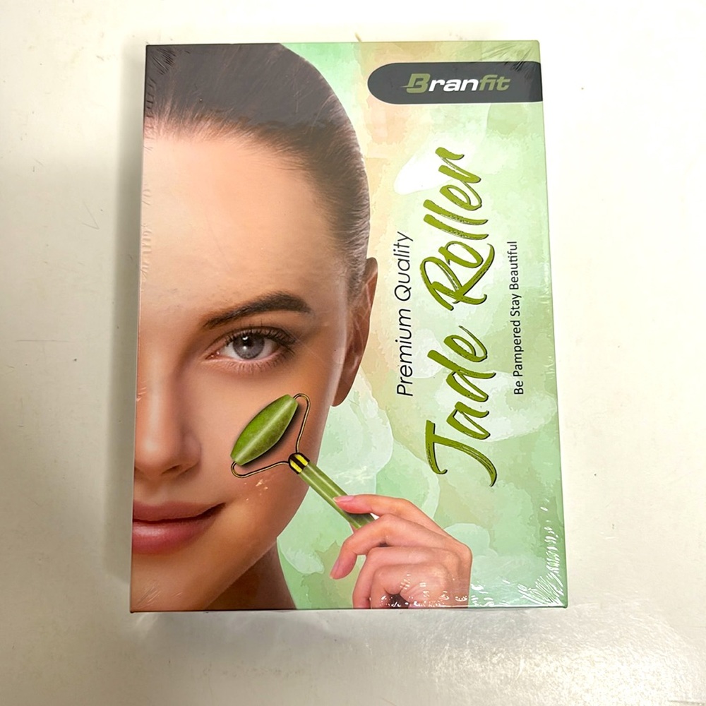 Branfit | Premium Quality Jade Roller | Facial Roller | Self Care | Beauty NIB